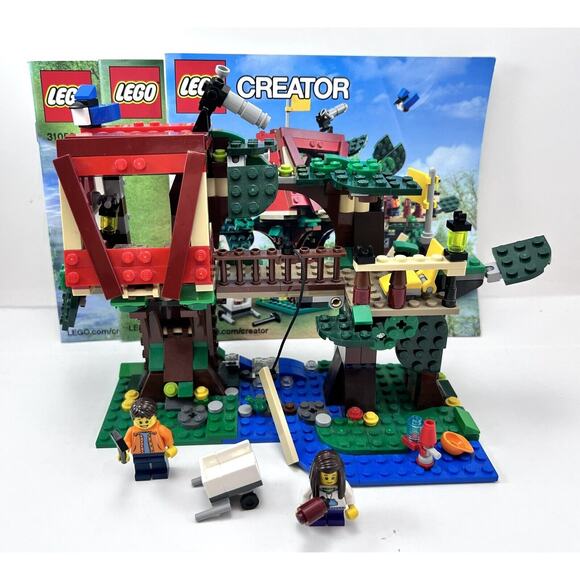LEGO CREATOR 3-in-1 Treehouse Adventures 31053 Manuals 100%‎ Complete - Picture 1 of 16